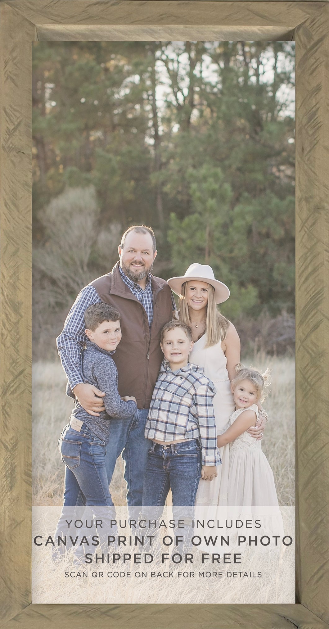 UPDATE YOUR 22x36 Thin Timberwood Photo Panel