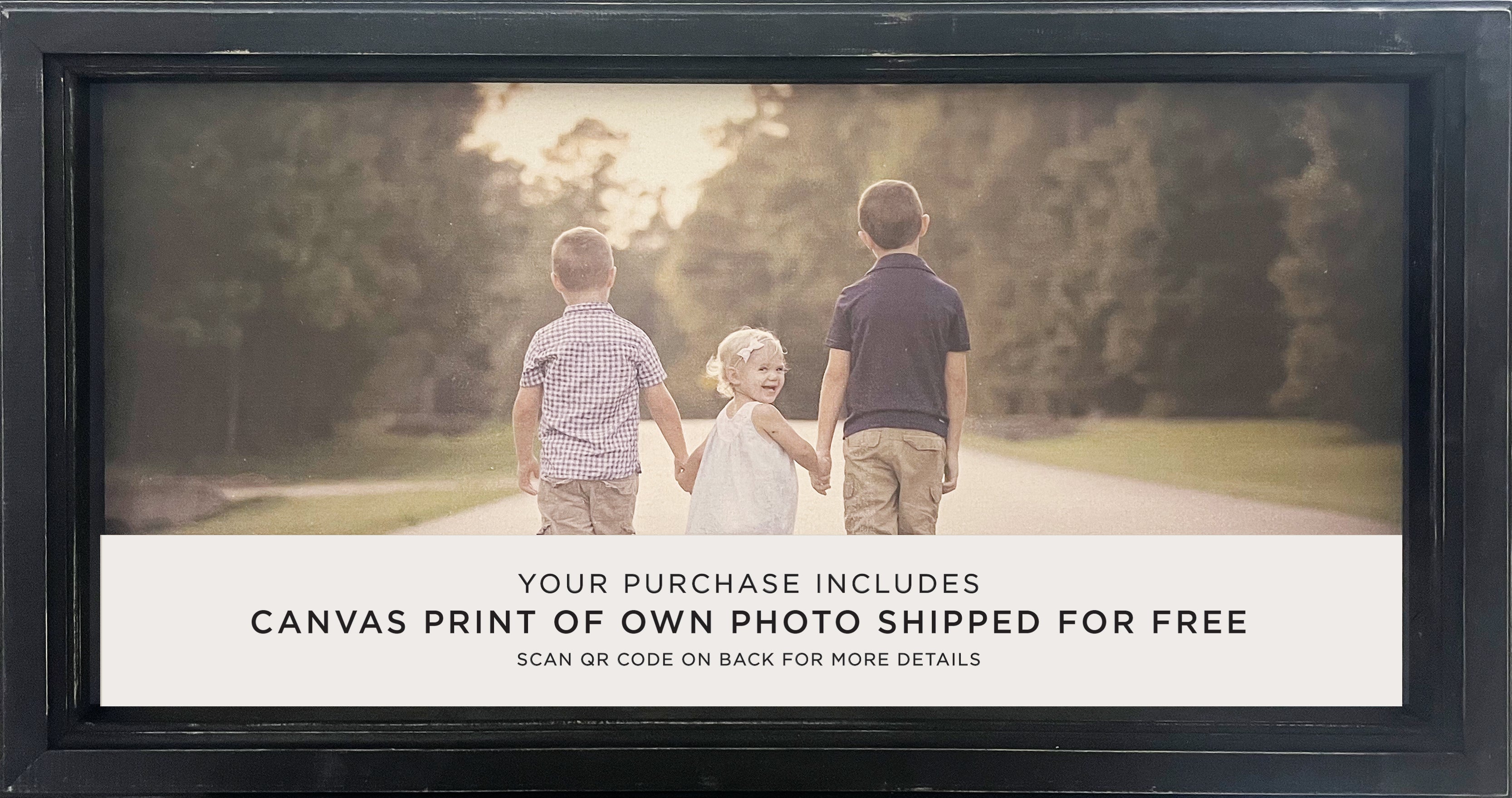 24x44 Chunky Black Molding Photo Panel – braydenandbrooksphotos