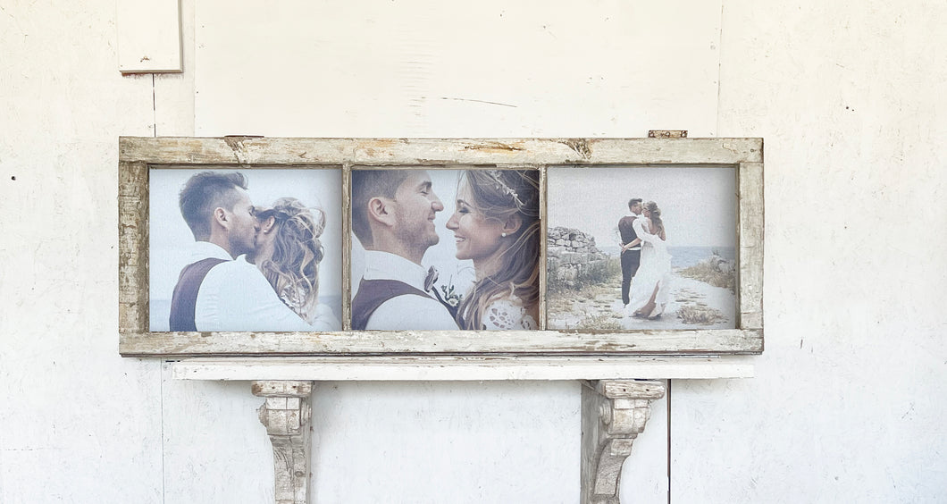 3 Pane Holland Window Photo Frame