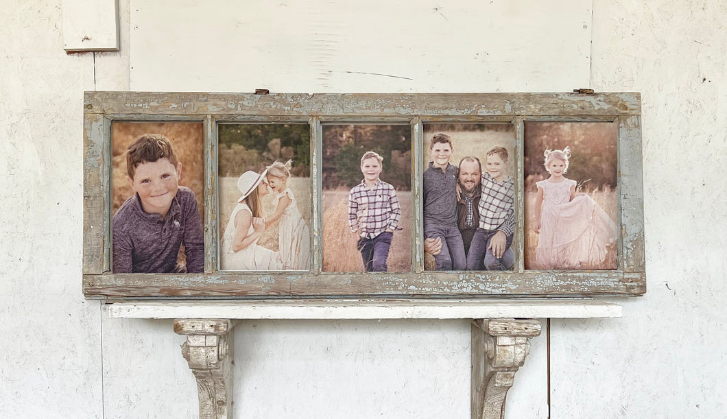 UPDATE Your 5 Pane Holland Window Photo Frame