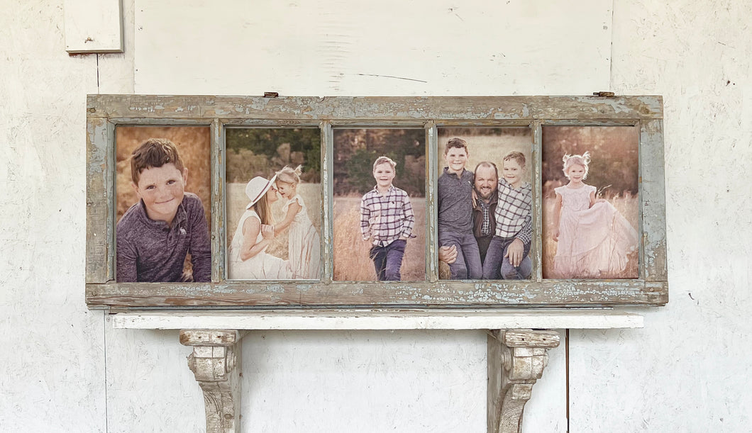 5 Pane Holland Window Photo Frame